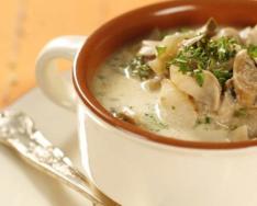 Грибной суп с шампиньонами и картофелем Готовим дома грибной суп из шампиньонов