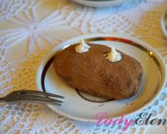 Пирожное «Картошка» из печенья: рецепт с фото